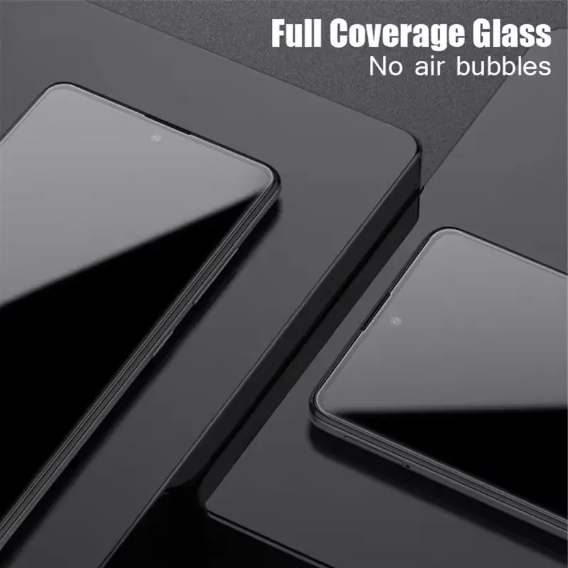 4PCS Full Cover Tempered Glass For Samsung S23 S24 S25 Plus Ultra S21 S20 FE 5G Screen Protector For Samsung A51 A71 A13 A23 A33
