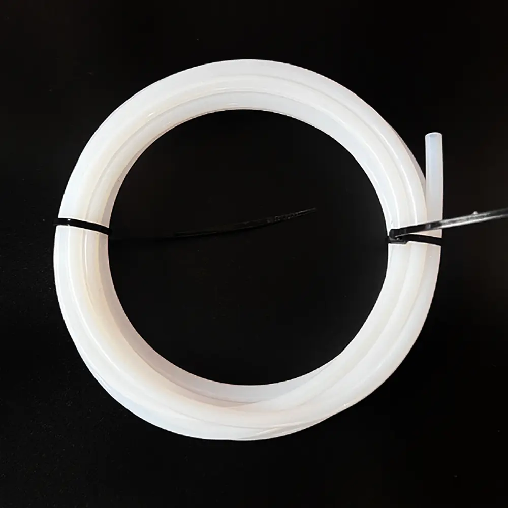 1M 2M White PTFE Tube Pipe Bowden Extruder 1.75mm ID2mm OD4mm Blue White With Cutter Filament for Ender 3 3D Printer Parts