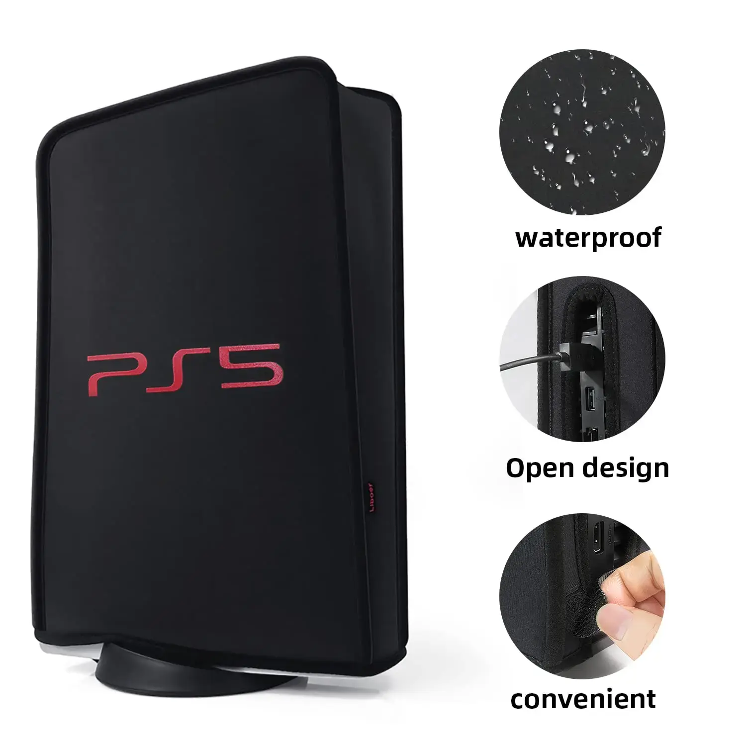 Dust Cover For Playstation 5 Game Console Scratch-proof Shell Washable Protective Case For PS5 Digital&Disc Edition Accessories