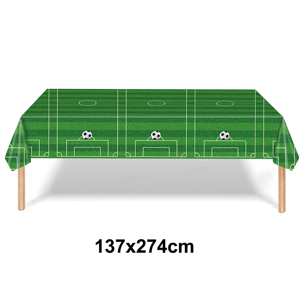 Football party tablecloth table cover soccer party tablecloth balloon decor boys Football birthday party balloon set decoration