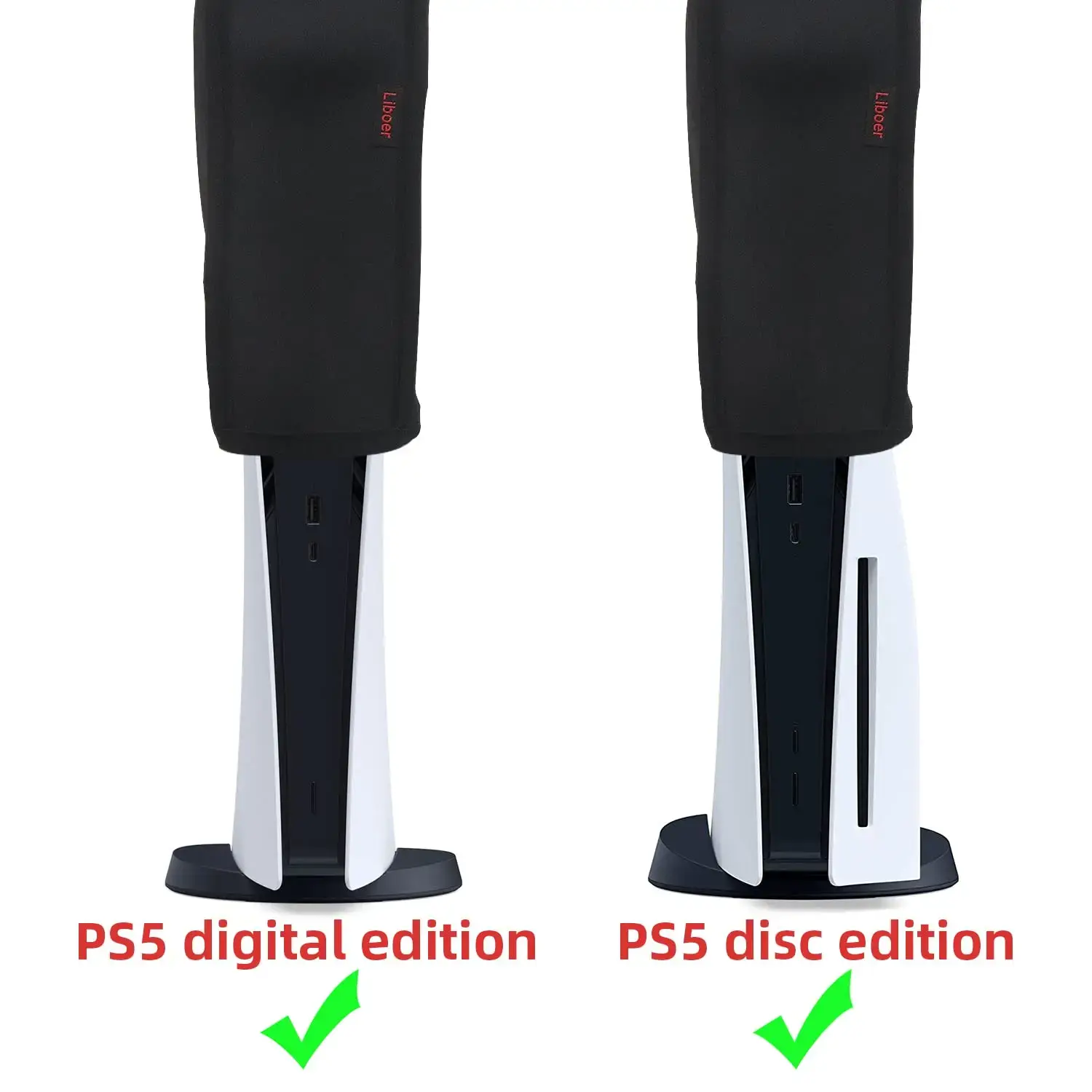 Dust Cover For Playstation 5 Game Console Scratch-proof Shell Washable Protective Case For PS5 Digital&Disc Edition Accessories
