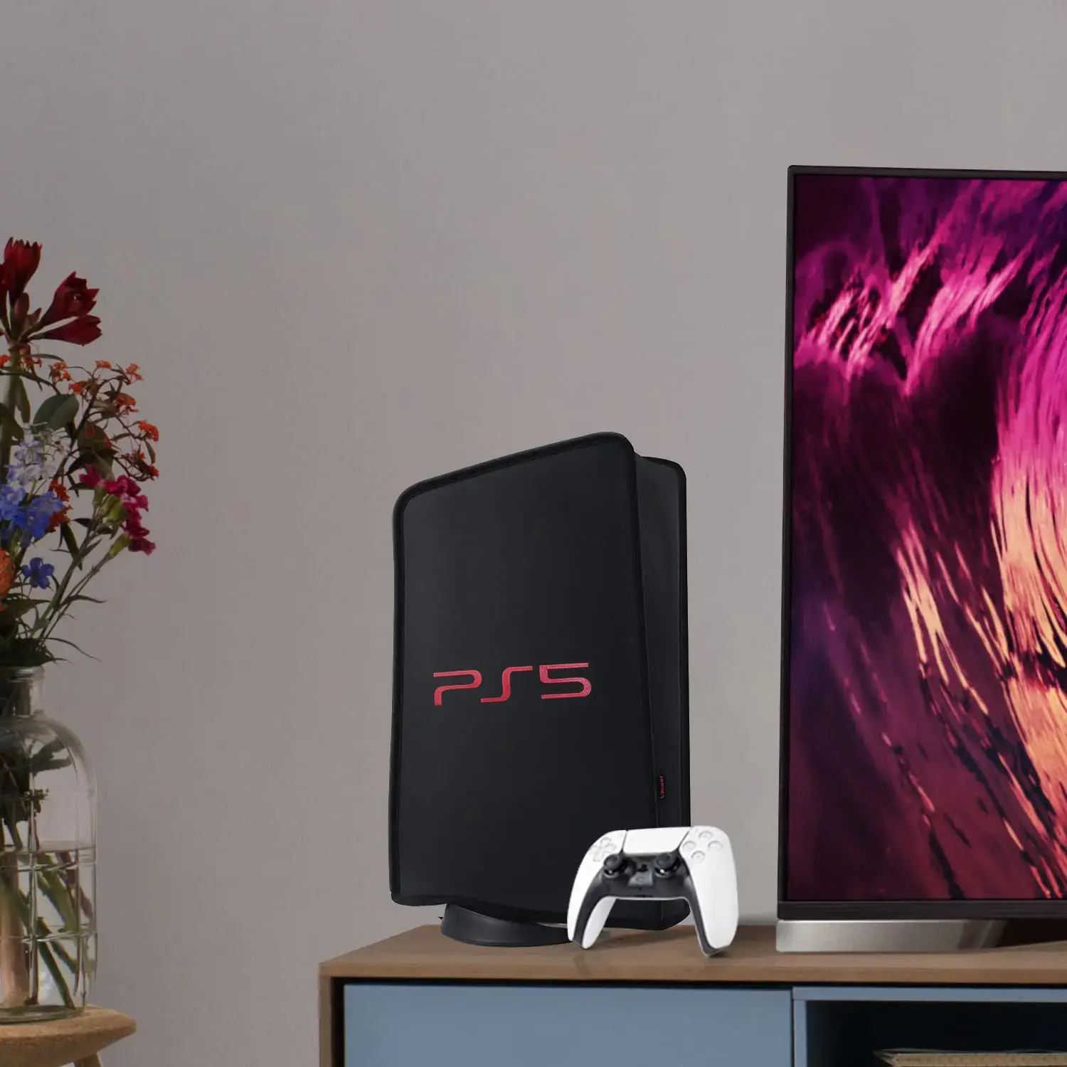 Dust Cover For Playstation 5 Game Console Scratch-proof Shell Washable Protective Case For PS5 Digital&Disc Edition Accessories