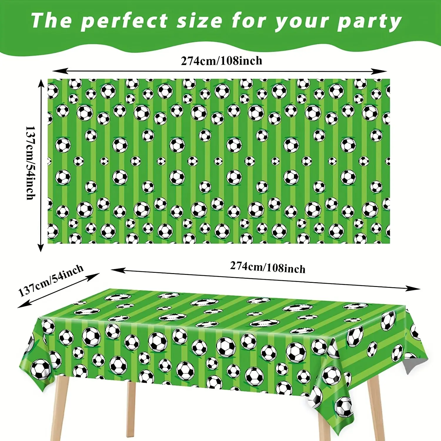Football party tablecloth table cover soccer party tablecloth balloon decor boys Football birthday party balloon set decoration