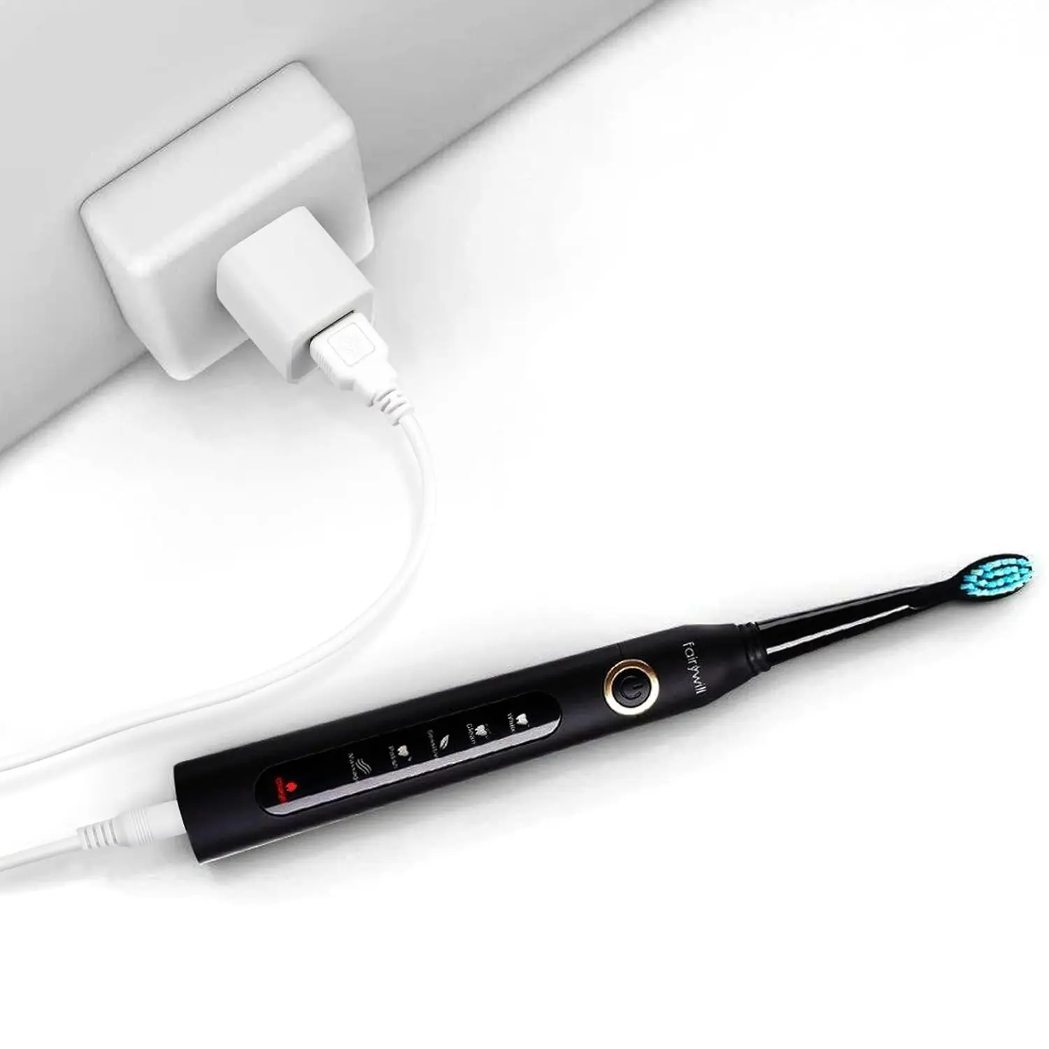 Electric Toothbrush Charger Cable Replacement for Fairywill FW-507/508/917/D1/D3/D7/D8/E6/E10/E11/2011/2001/P10/P11/T9/B1/K5 KID