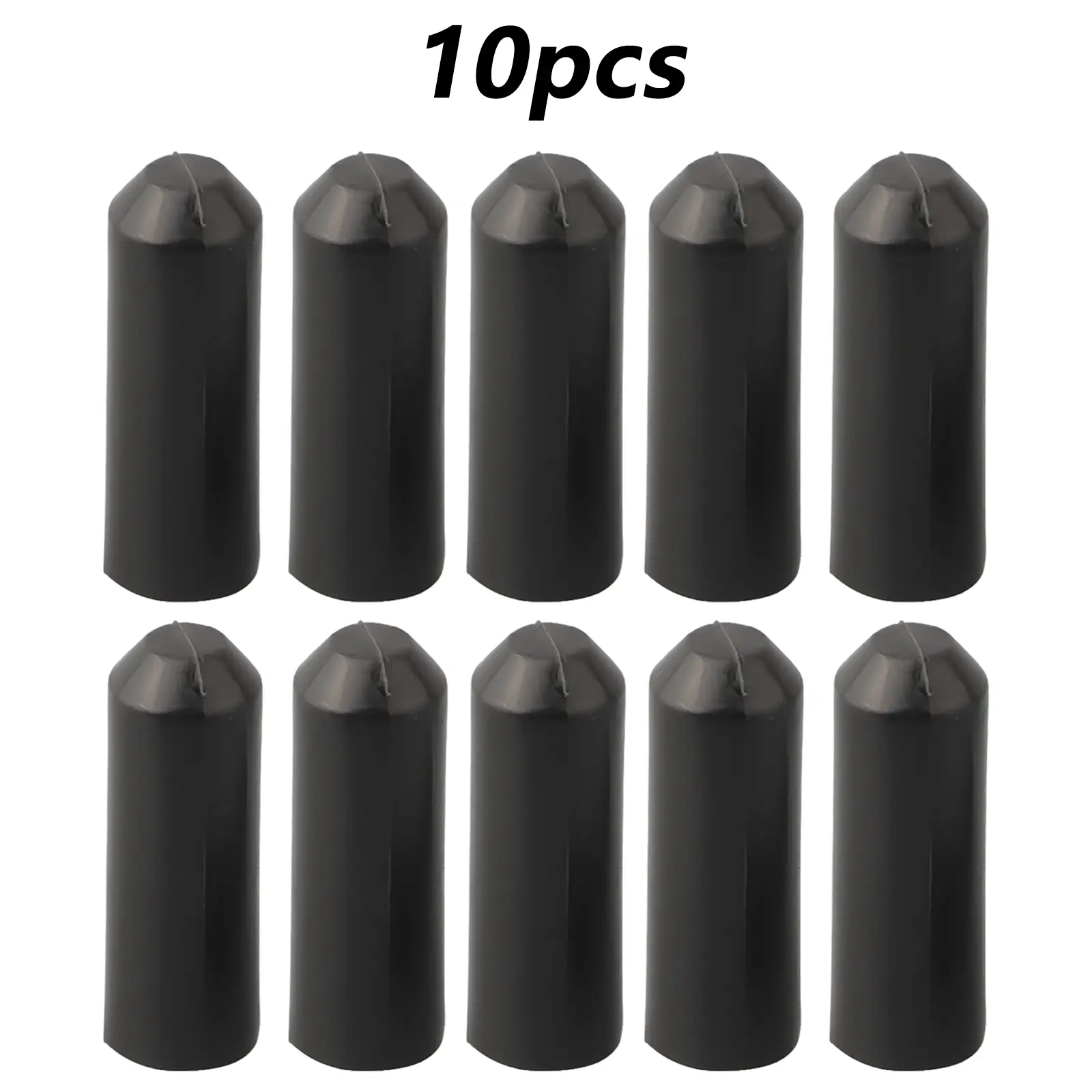 10pcs Warm Shrink End Cap Heat Shrink Cap Waterproof Protection For Cable End Cable End Wire Protect Cover Bottom Cable Sleeve