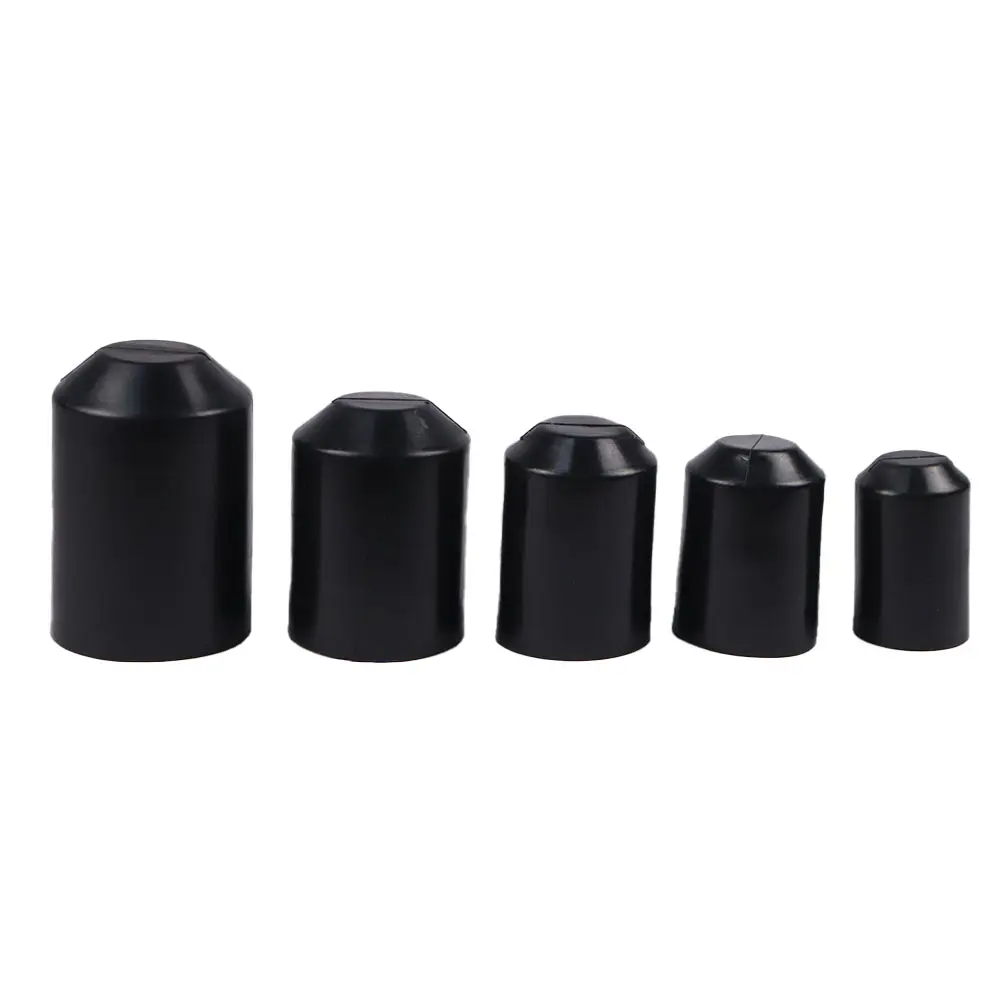 10pcs Warm Shrink End Cap Heat Shrink Cap Waterproof Protection For Cable End Cable End Wire Protect Cover Bottom Cable Sleeve