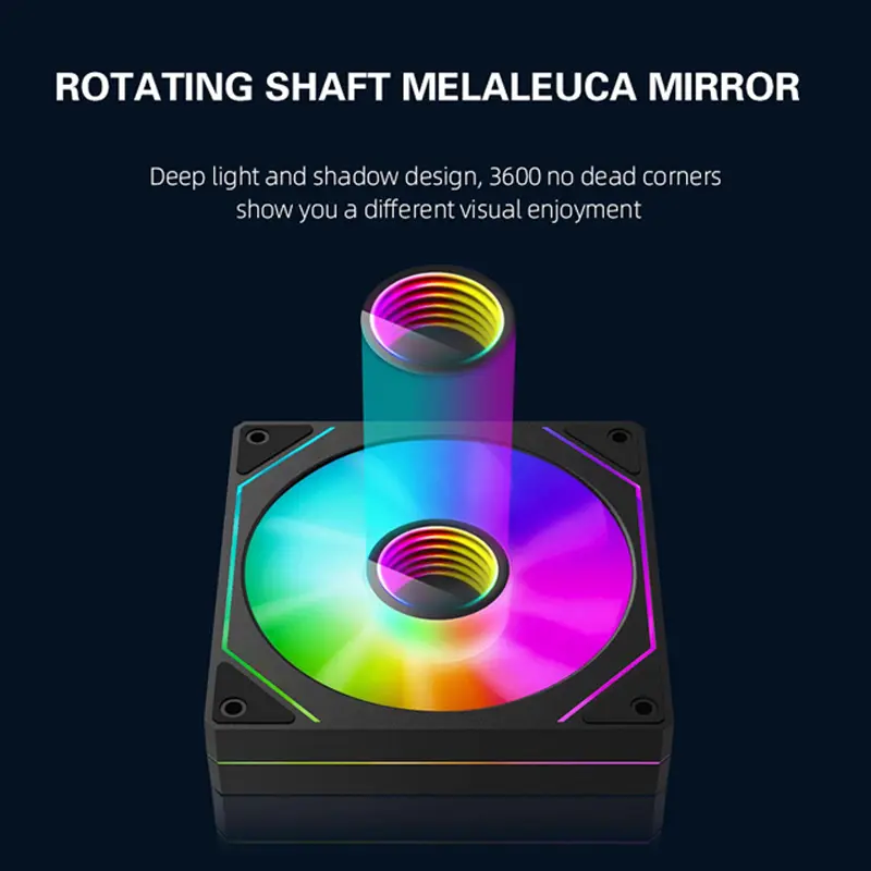 Prism4 Pro 12cm ARGB Fan PC Case Fan Kit 4pin PWM CPU Cooling Fans 3pin 5v RGB Gaming Computer Fan