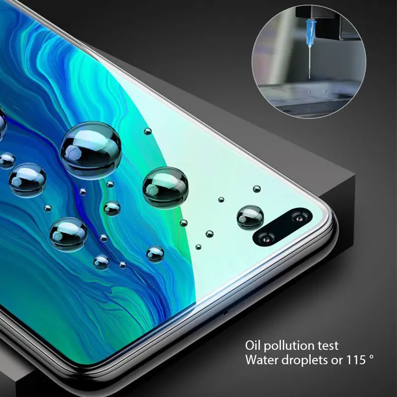 5PCS Screen Protector for Huawei P30 P40 P20 Mate 20 Lite Y6 Y7 2019 Tempered Glass on Huawei P Smart Z 2019 2021 Nova 5T Glass