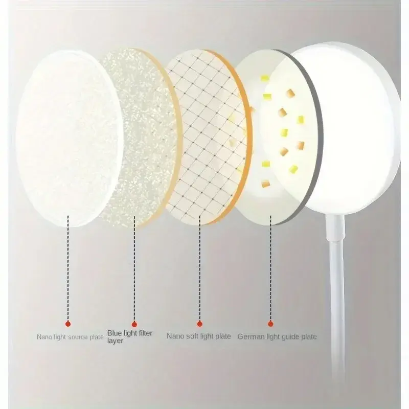 The adjustable book light can also be used as a night reading light to effectively protect the eyes. It also has a USB plug