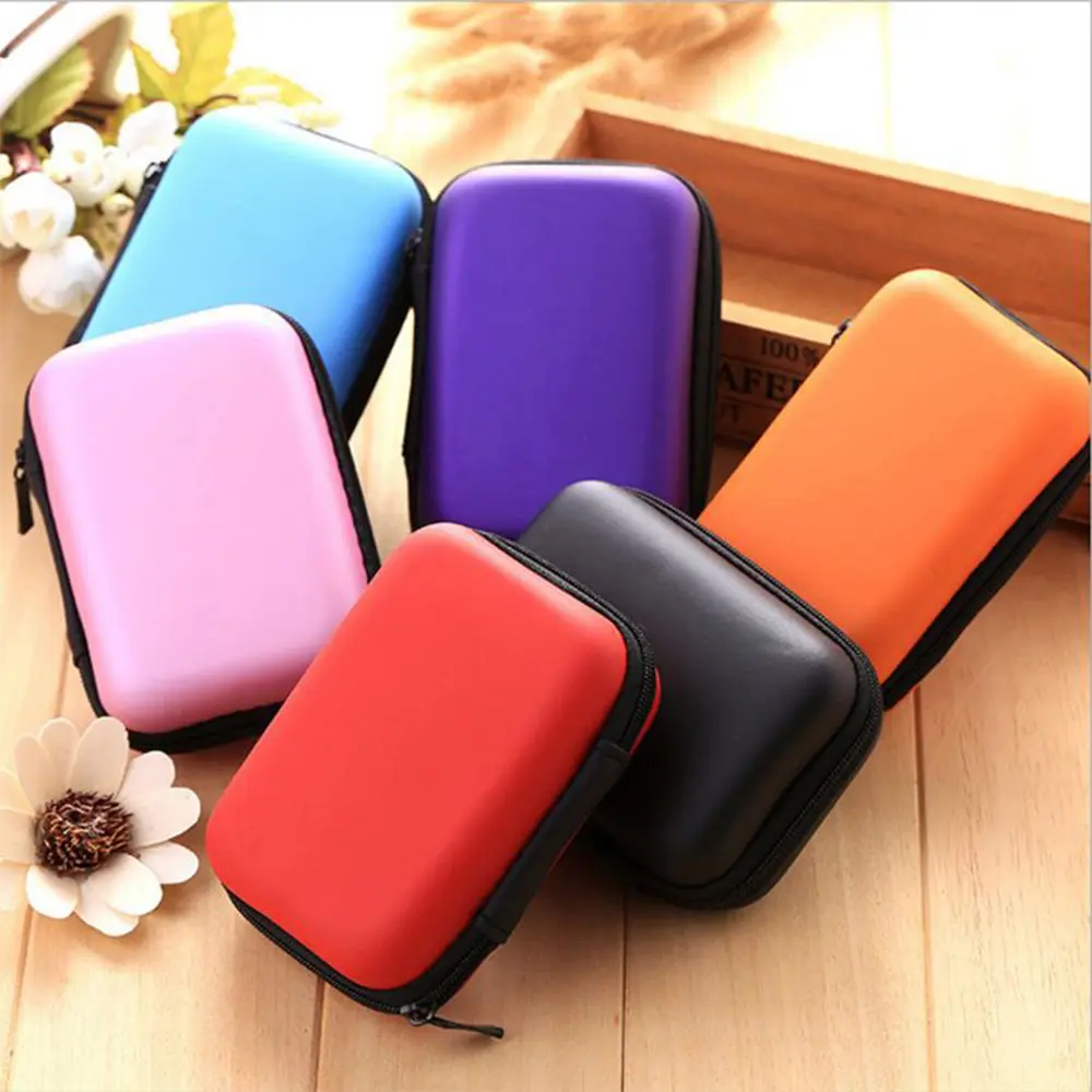 EVA Travel Protective Case, Multifunctional Large Capacity Waterproof Storage Bag, Data Cable Storage Bag-ll