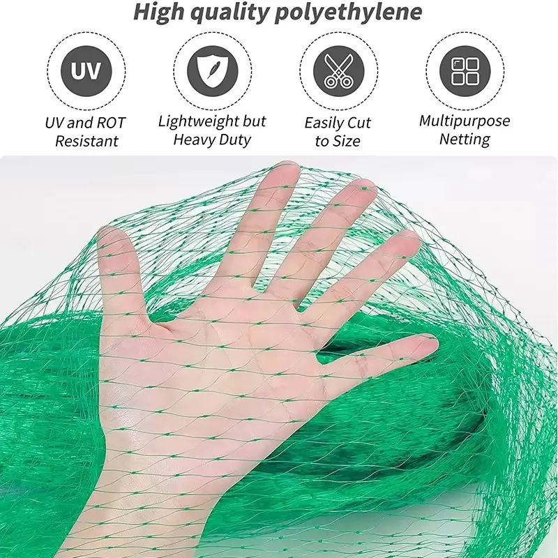 5/10/20M Anti Bird Protection Net Mesh Garden Plant Netting Protect Plants and Fruit Trees from Birds Deer Poultry Best Fencing