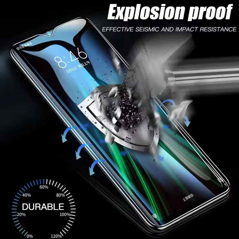 4PCS Full Cover Protective Glass For Xiaomi Poco X7 X6 M6 Pro Screen Protector For Poco F7 F6 Pro F6 M6 X6 Glass
