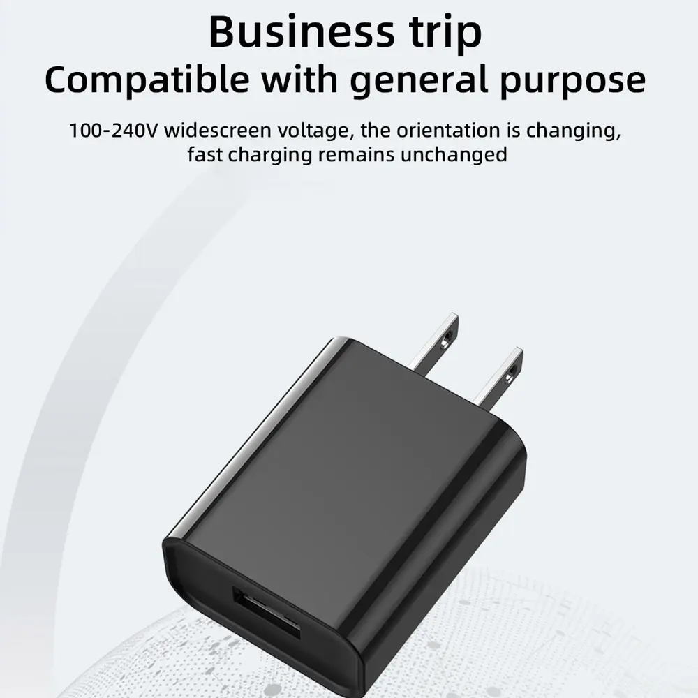 USB Charger Fast Charging 5V 2A Mobile Phone Charger Portable Charging Adapters For Xiaomi 13 IPhone 15 Pro Max Samsung Huawei