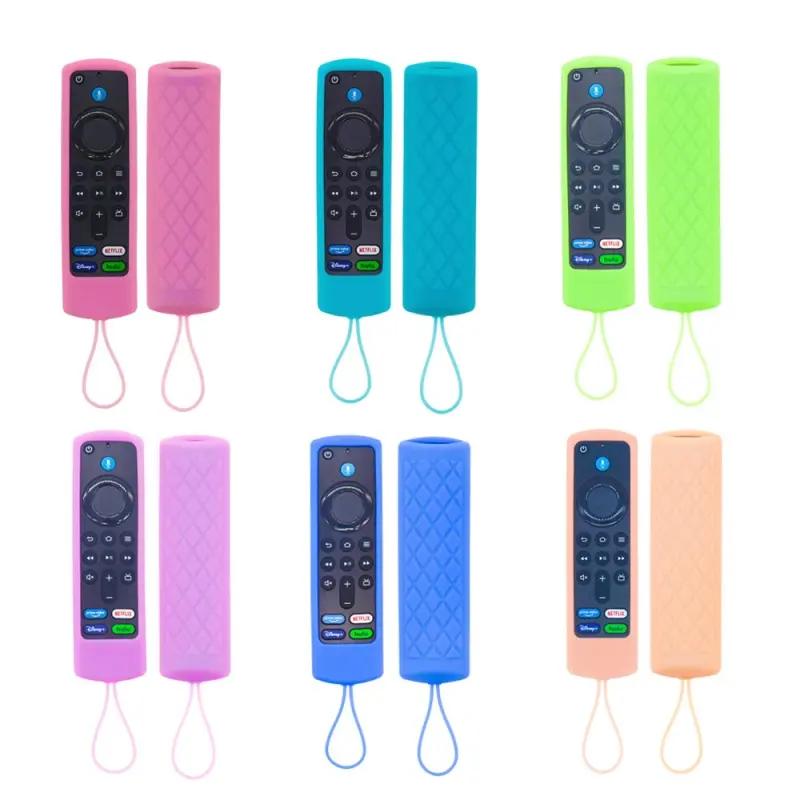 1pc Luminous Silicone Remote Control Cover Protective Cover Durable Non Slip Fully Wrapped Anti Fall Remote Control Accessories