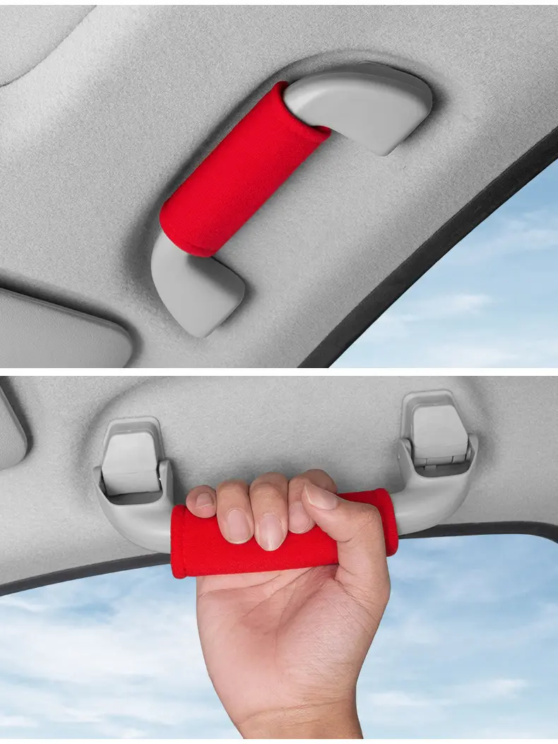 Car roof handle protective cover, suitable for all seasons, wear-resistant, dirt resistant, sweat absorbing, anti slip