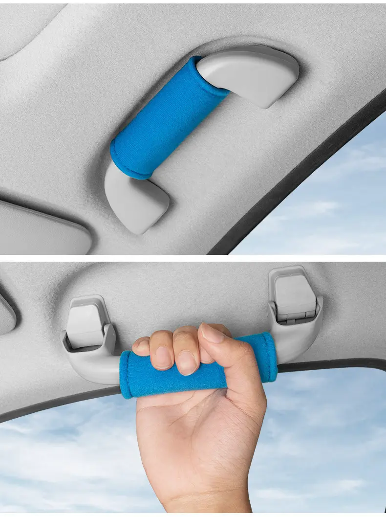 Car roof handle protective cover, suitable for all seasons, wear-resistant, dirt resistant, sweat absorbing, anti slip