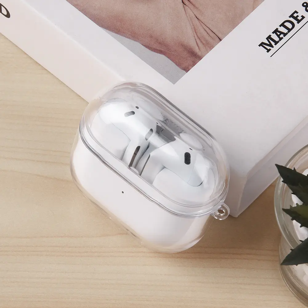 Transparent TPU Clear Earphone Case For Samsung Galaxy Buds 3 Pro Protective Shell Cover Headphone Accessory Shockproof