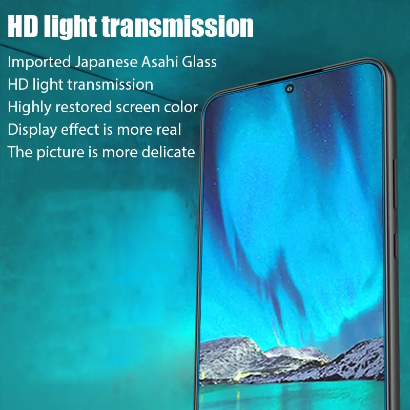 6in1 Tempered glass for Samsung Galaxy S22 S22 Plus A71 A72 A51 A52 A21S Camera Protective Glass on Samsung A23 A33 A53 A13 5G