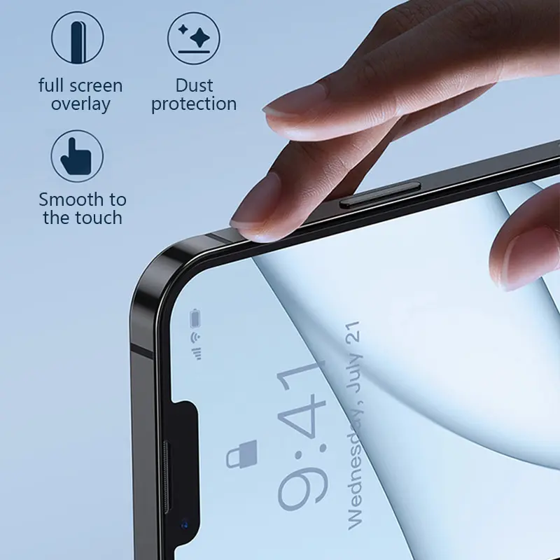 4PCS Tempered Glass For iPhone 16 11 12 Pro Max 16 14 15 Plus Screen Protector For iPhone 15 14 13 Pro Max 12 13 Mini Glass