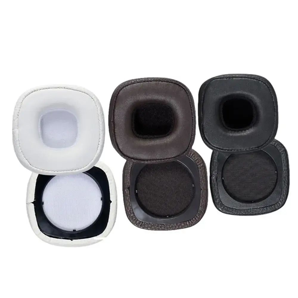 Major 3 Protein Leather Replacement Ear Pads Cushions for Marshall Major III Headphones, Headset Earpads Headband Repair Parts