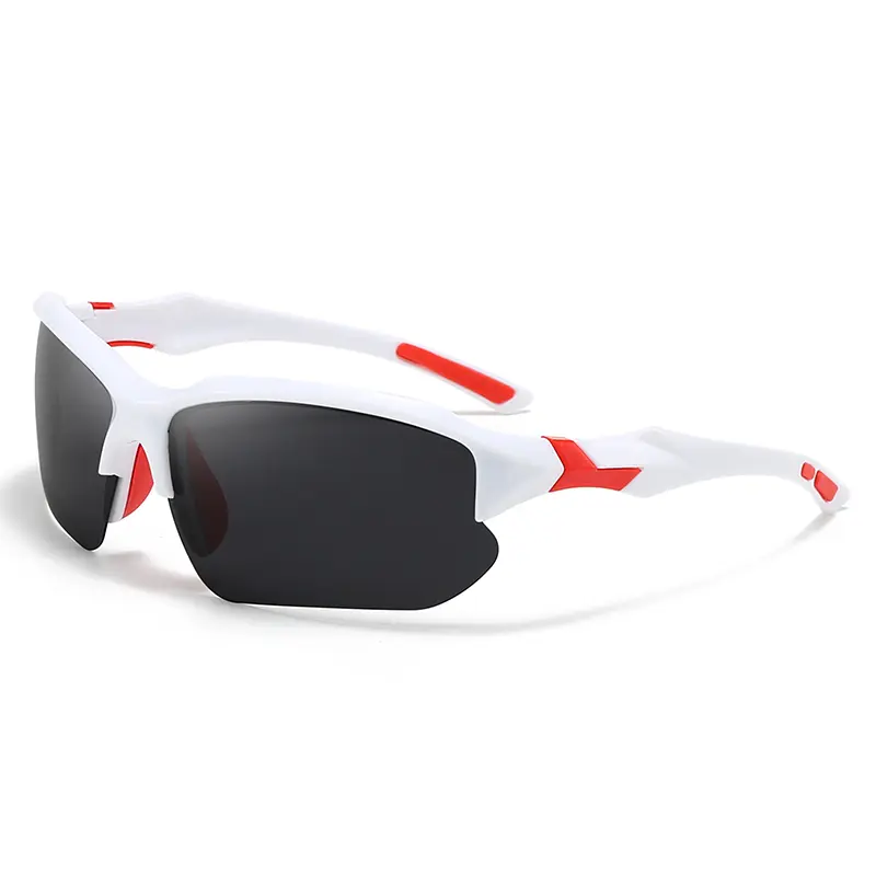 New Sports Half Frame Polarized Sunglasses For Men's Cycling And Running Sunglasses, Lightweight Eye Protection Glasses 3247