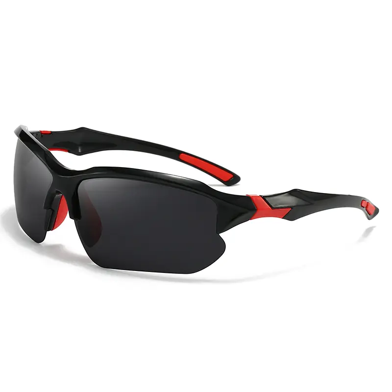 New Sports Half Frame Polarized Sunglasses For Men's Cycling And Running Sunglasses, Lightweight Eye Protection Glasses 3247