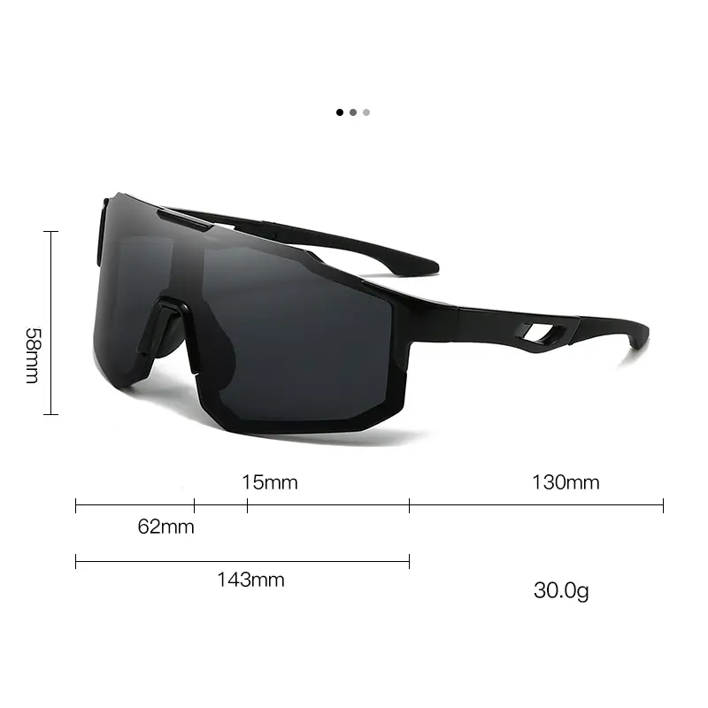 Mountaineering Goggles, Colorful Polarized Riding Glasses, Uv Resistant, Cycling, Outdoor Sports, Windproof Glasses 3250