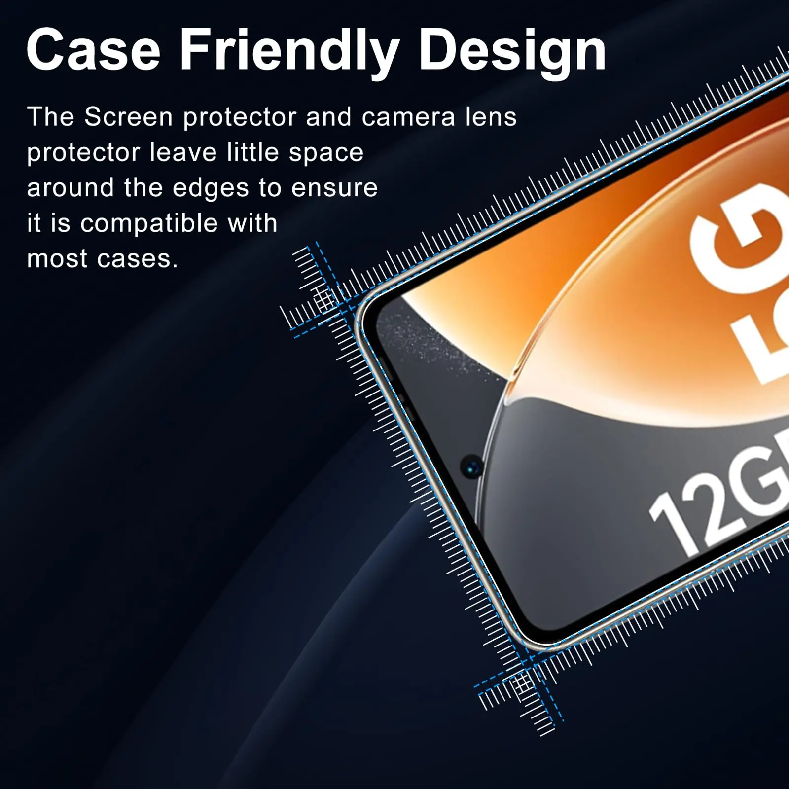 Screen Protector For Ulefone Note 18 Ultra, Tempered Glass HD Crystal  9H Anti Scratch Case Friendly High Aluminum