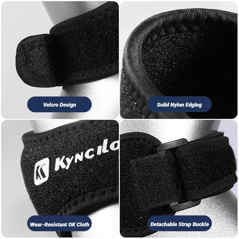 Kneecap Knee Tendon Support Strape Brace Adjustable Absorption Compression Pad Sleeve Basketball Patella Band