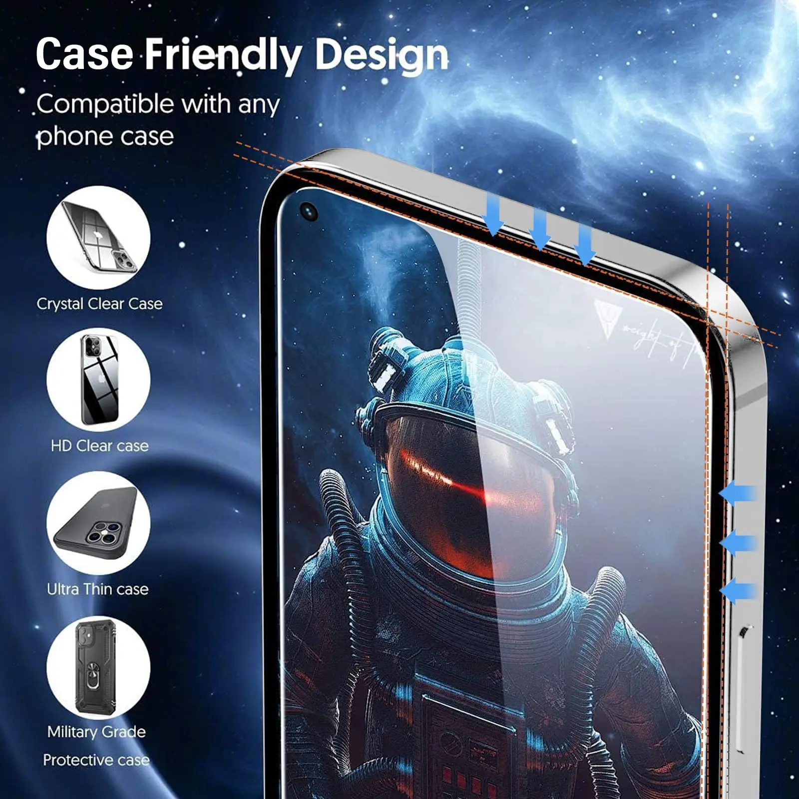 Anti Spy Screen Protector For OPPO Realme 8 Pro Tempered Glass 9H Privacy Peep Scratch High Aluminum Case Friendly