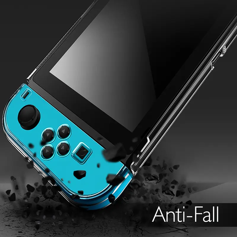 Switch Case For Nintendo, Clear Protective Case Cover For Nintendo Switch And JoyCon Controller