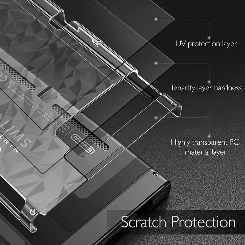 Switch Case For Nintendo, Clear Protective Case Cover For Nintendo Switch And JoyCon Controller