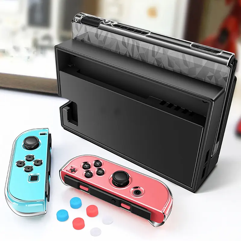 Switch Case For Nintendo, Clear Protective Case Cover For Nintendo Switch And JoyCon Controller