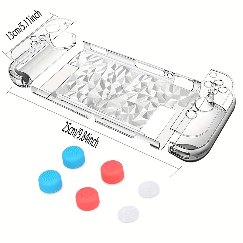 Switch Case For Nintendo, Clear Protective Case Cover For Nintendo Switch And JoyCon Controller