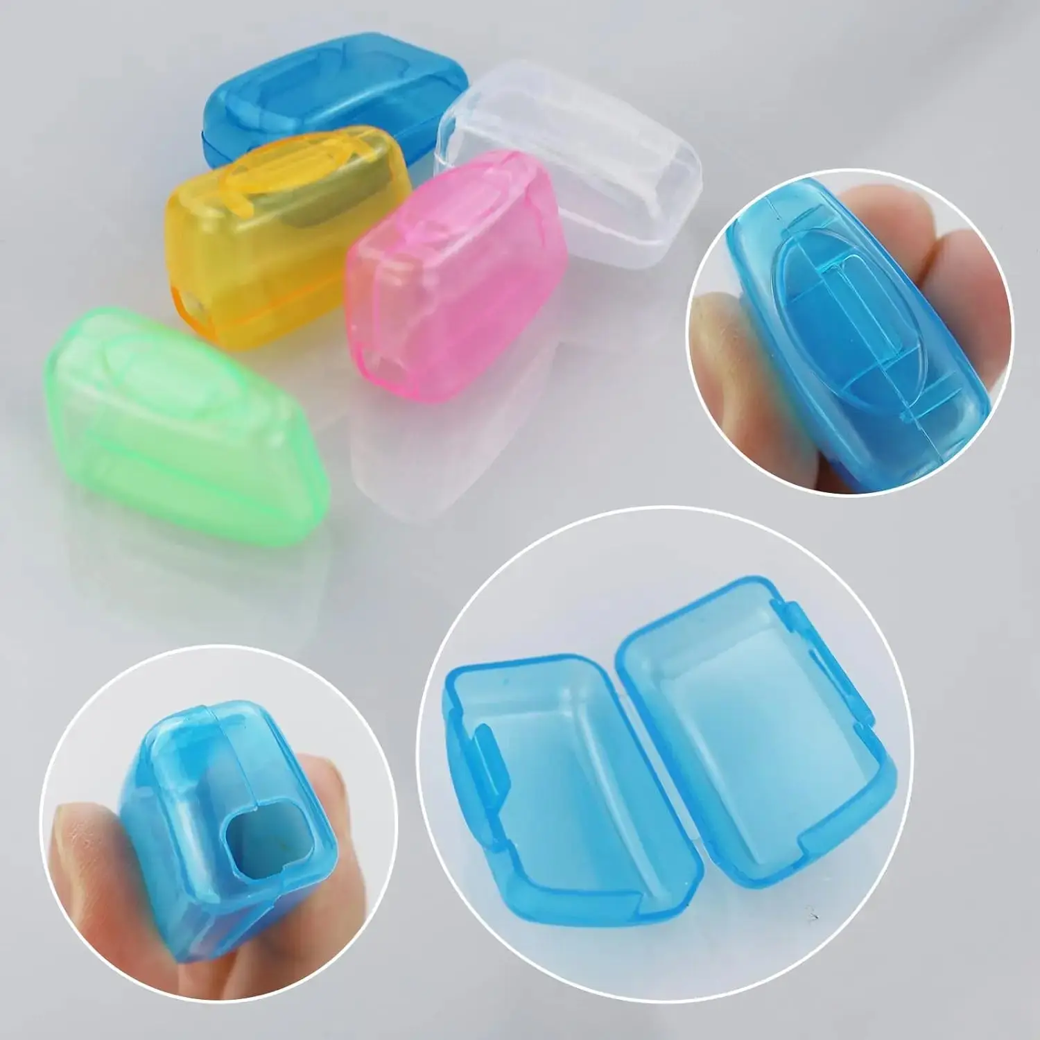 Portable Toothbrush Head Cover Holder Health Germproof Toothbrushes Hair Protector Travel Camping Tooth Brush Dustproof Cap Case