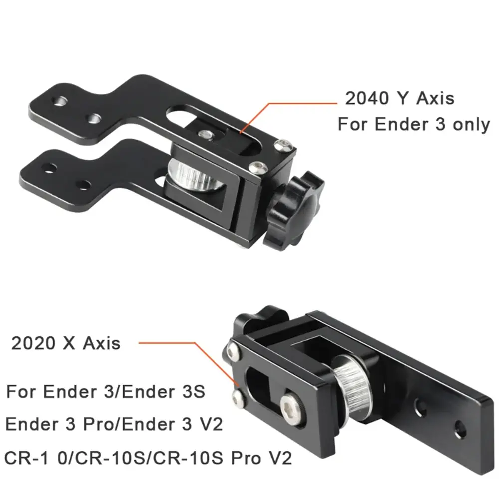 Ender 3 Upgrade 2020 Profile X-axis 2040 Y-axis Synchronous Belt Stretch Straighten Tensioner for Creality CR-10 3D Printer Part