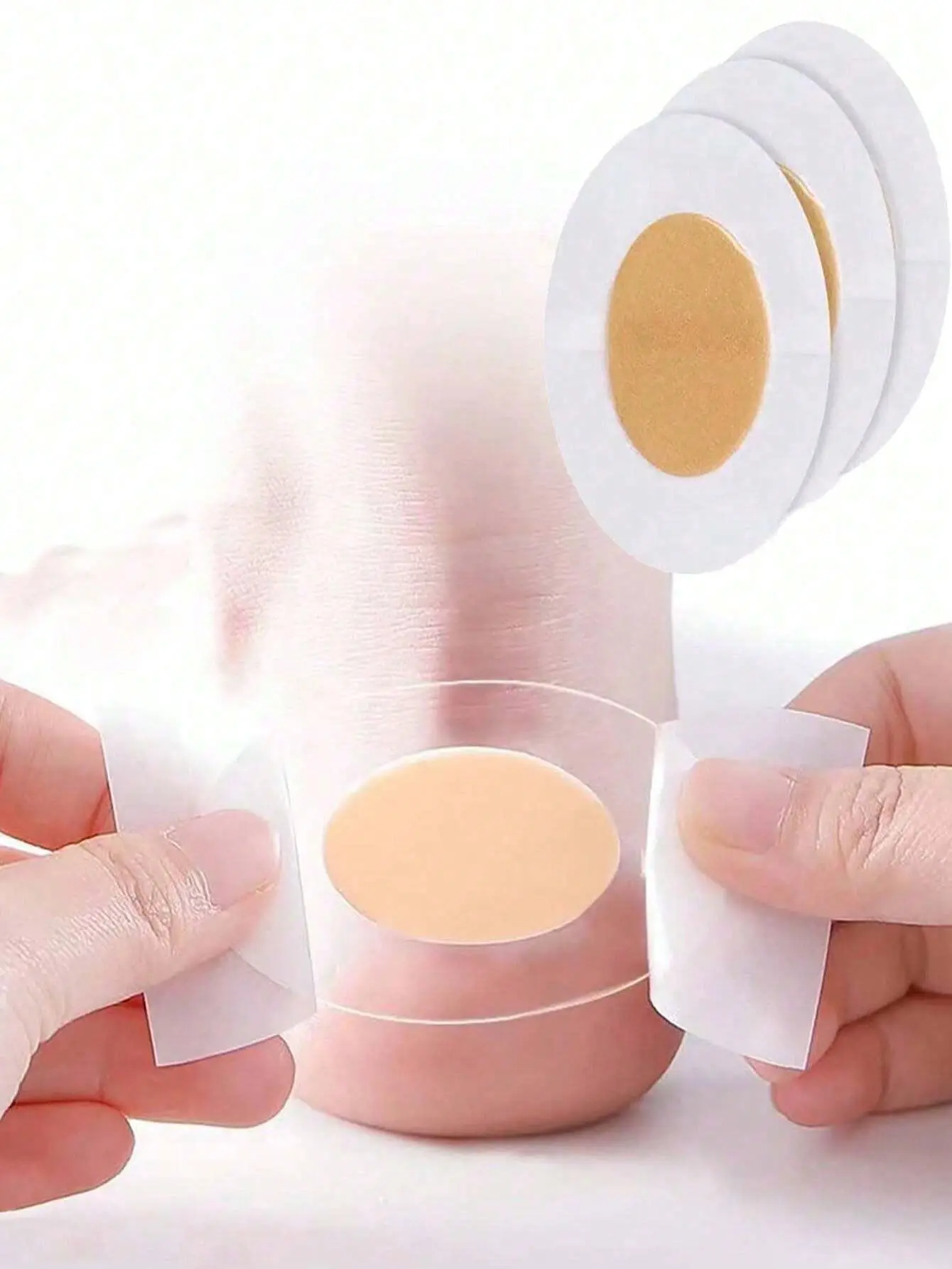 20pcs Gel Grip Heel Protector Adhesive Foot Patches Blister Pads Heel Liner Shoes Stickers Pain Relief Plaster Foot Care Cushion