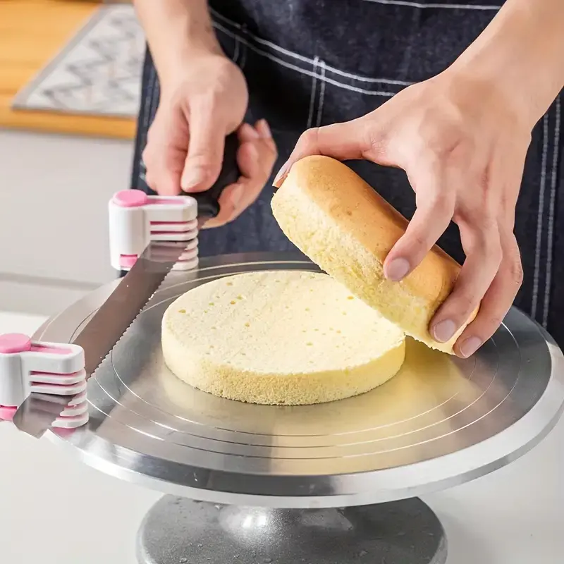 Professional Cake Leveler slicer&Layer Cutter -adjustable 5-layer Creative Cake Slicer Baking DIY Tools Bread Split Toast Slicer