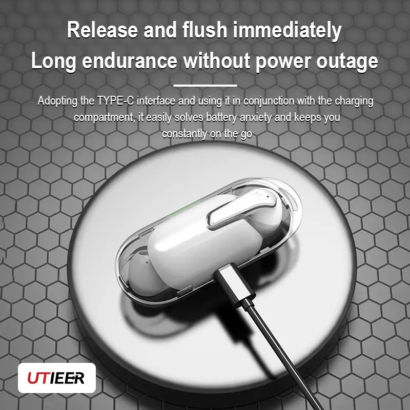 H69 Bluetooth 5.3 TWS Earbuds - ANC Noise Cancelling Wireless Earphones with 50H Playtime, Sports Fit 