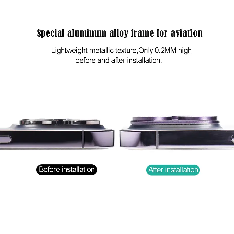 Integral Glitter Armor Lens Film iPhone13 14 15 Pro Max Accessories iphone Camera Protector iphone 15 Lens For Cell Phone Camera