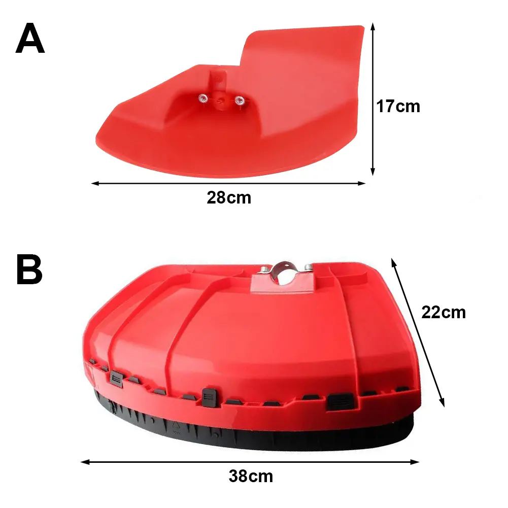 Brush Cutter Guard Block Plastic Weeder Machine Cover Grass Trimmer Shield Garden Tools Replacement Parts For 28mm Grass Trimmer