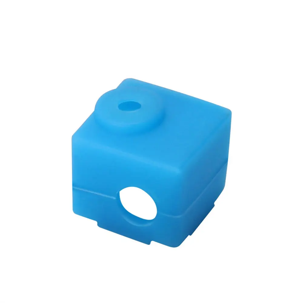 1 Set E3D V5 J-head Heating Block Extruder Aluminum HotEnd V5 Heated Block silicone Sock case cover 3D Printer Parts 16*16*12mm
