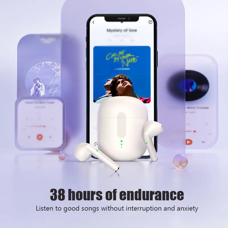 LY02 TWS Wireless Headphones Pro Earphone Bluetooth-compatible 5.3 Waterproof Headset With Mic For Xiaomi iPhone Air Earbuds