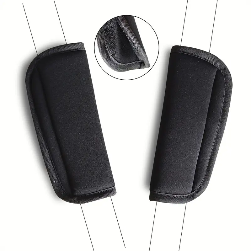 Universal Baby Stroller Accessories Set Shoulder Harness Cover  Crotch Seat Belt Protector Soft Cotton Strap Pads for Safety