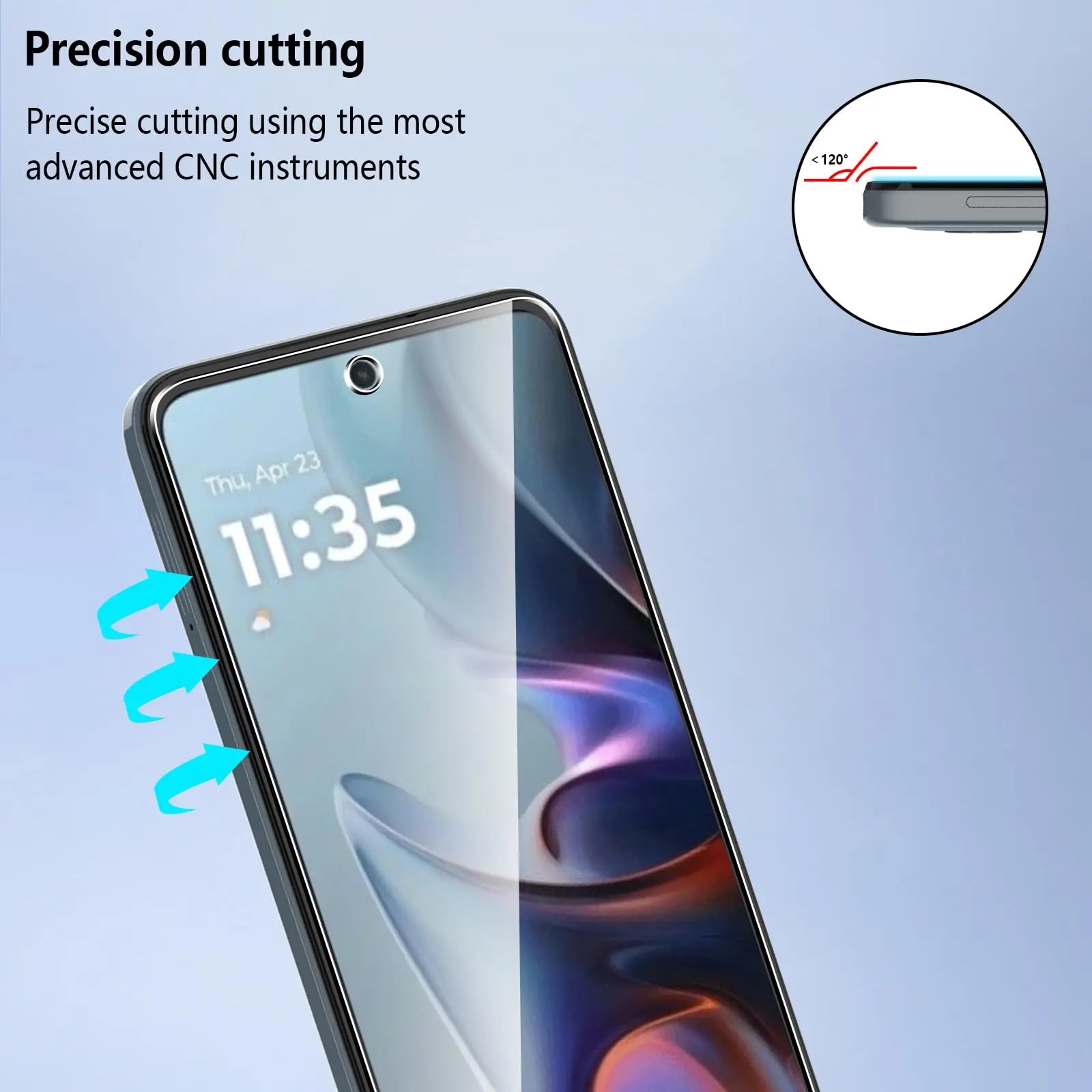 Screen Protector For Motorola Moto G05 6.67 inch Tempered Glass HD Crystal Mica 9H Anti Scratch Case Friendly Clear