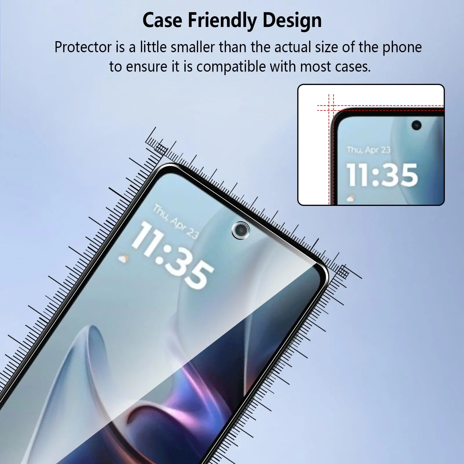 Screen Protector For Motorola Moto G05 6.67 inch Tempered Glass HD Crystal Mica 9H Anti Scratch Case Friendly Clear