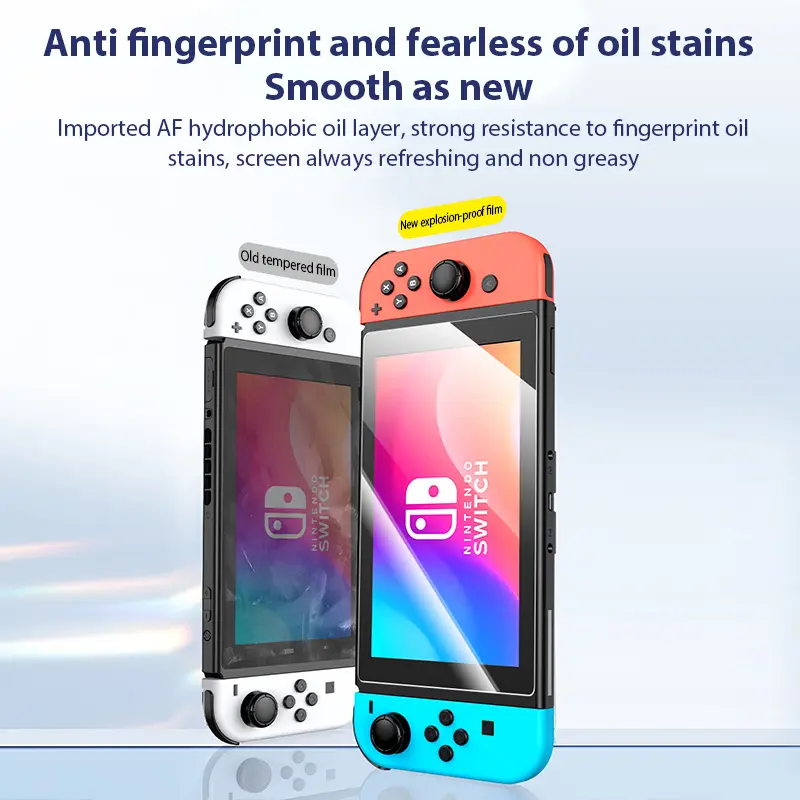 Easy To Install Dust Free Tempered Glass for Switch2 HD Clear Anti-Scratch Screen Protector for Switch2 with Alignment Kit
