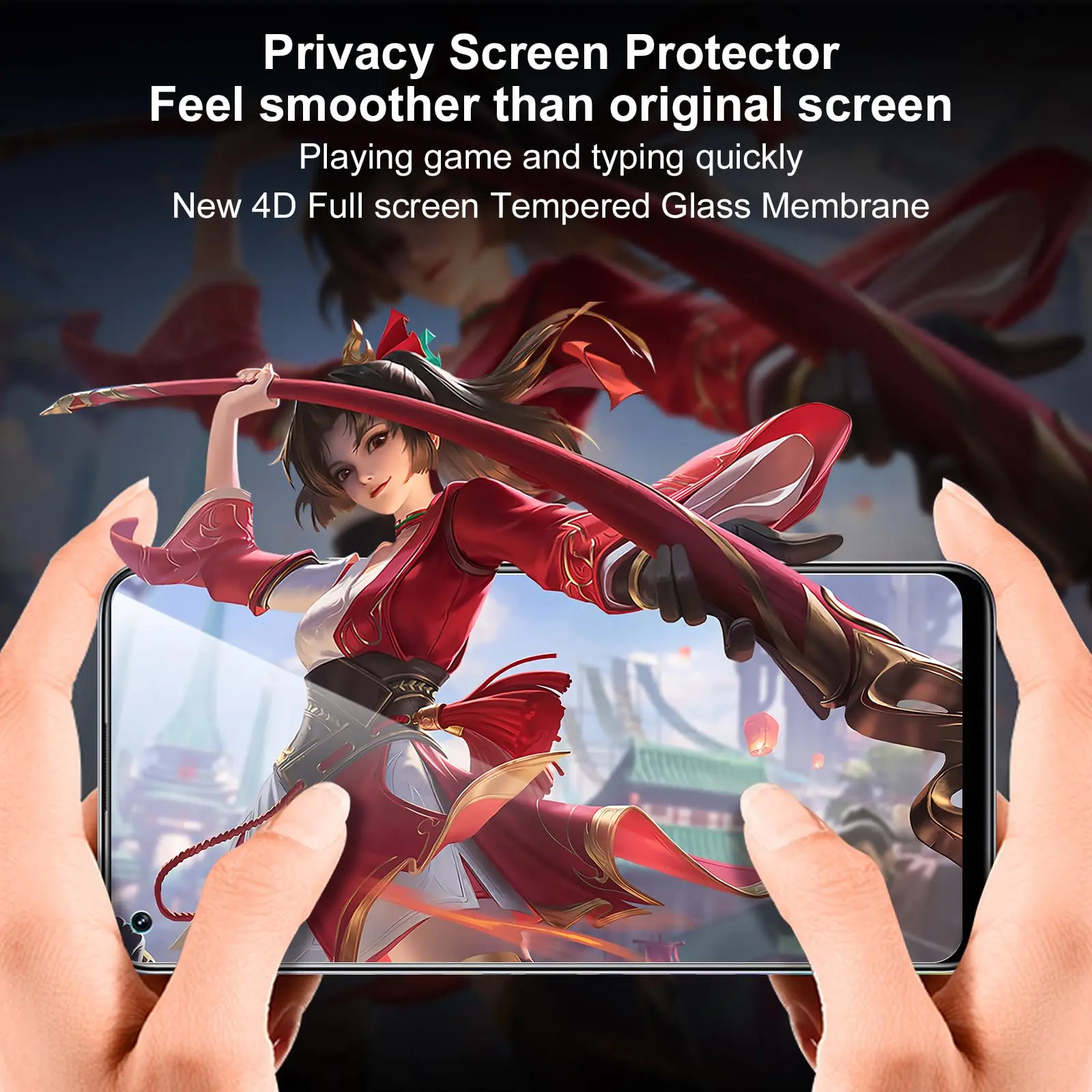 Anti Spy Screen Protector For Xiaomi 13T Pro, Tempered Glass Privacy Peep Scratch 9H Case Friendly High Aluminum mica