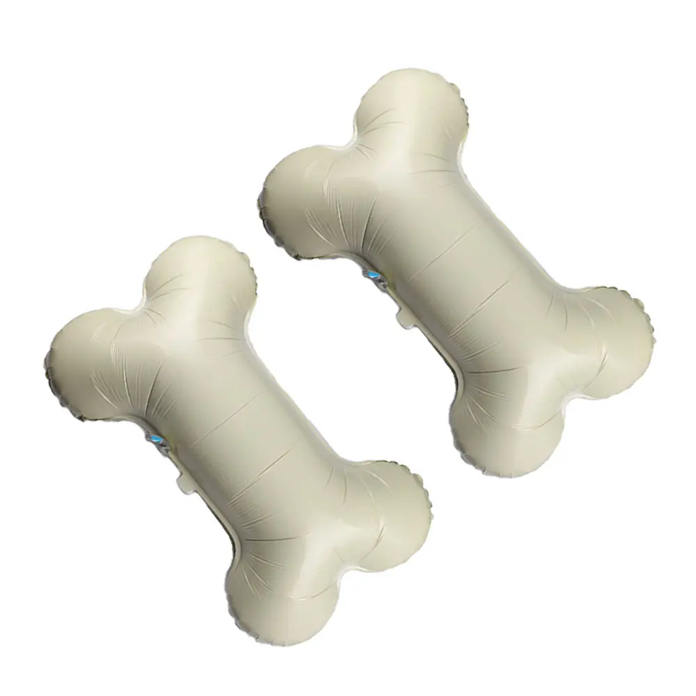 2/5pcs Funny Big Bone Shape Foil Balloon Pet Dog Bone Balloons for Birthday Party Decoration Supplies Kindergarten Kids Toys