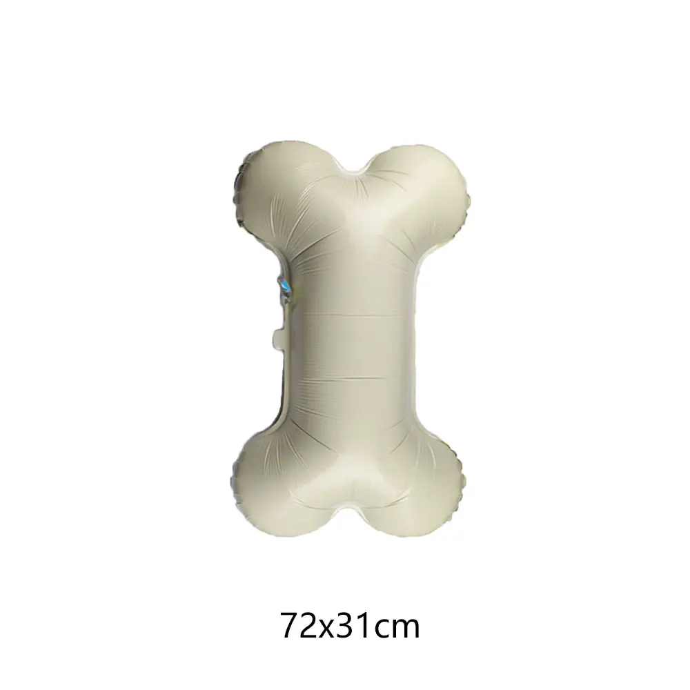 2/5pcs Funny Big Bone Shape Foil Balloon Pet Dog Bone Balloons for Birthday Party Decoration Supplies Kindergarten Kids Toys